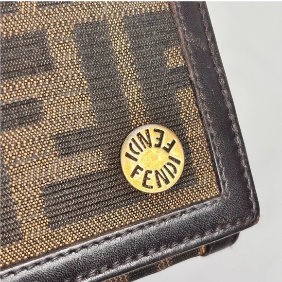 Fendi Zucca Long BifoldWallet -Preowned
